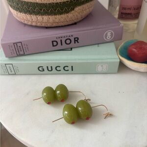 Piper K olive Martini earrings